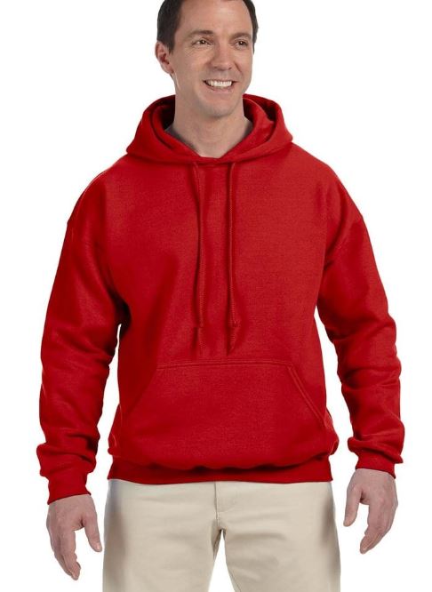 A guy in a red hoodie