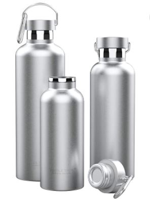 A Stainless STeel Bottles in Three Numbers